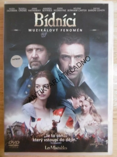 BÍDNÍCI, DVD FILM MUZIKÁL