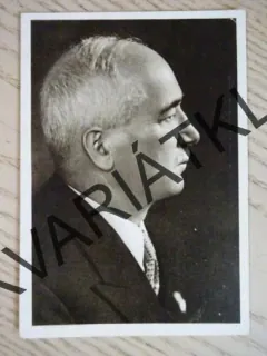 DR. EDVARD BENEŠ, PREZIDENT BUDOVATEL, ČESKOSLOVENSKO