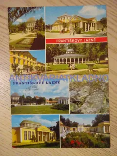 FRANTIŠKOVY LÁZNĚ, SOCHA FRANTIŠKA, PRAMEN NATALIE, OKRES CHEB, 2 KUSY