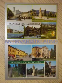 FRENŠTÁT POD RADHOŠTĚM, MORAVSKOSLEZSKÉ BESKYDY, OKRES NOVÝ JIČÍN, 2 KUSY