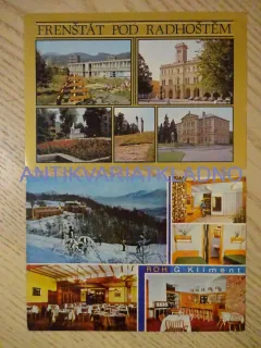 FRENŠTÁT POD RADHOŠTĚM, MORAVSKOSLEZSKÉ BESKYDY, ZOTAVOVNA ROH GUSTAV KLIMENT, OKRES NOVÝ JIČÍN, 2 KUSY