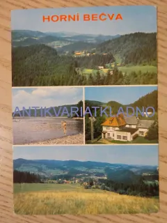 HORNÍ BEČVA, BESKYDY, 1989, OKRES VSETÍN