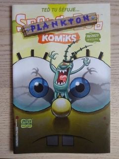 KOMIKS SPONGEBOB, TEĎ TU ŠÉFUJE PLANKTON, 10/2023