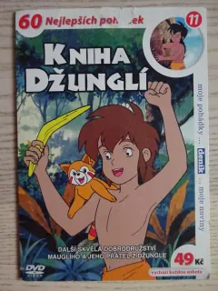 KNIHA DŽUNGLÍ, DVD FILM