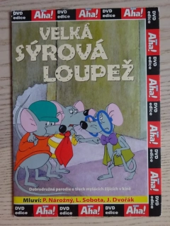 VELKÁ SÝROVÁ LOUPEŽ, DVD FILM