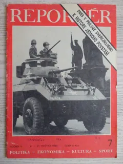 REPORTÉR, 7/1990, POLITIKA, EKONOMIKA, KULTURA, SPORT