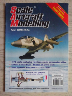 SCALE AIRCRAFT MODELLING, MODELÁŘSTVÍ, ČASOPIS, ANGLICKY