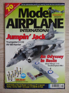 MODEL AIRPLANE INTERNATIONAL, MODELÁŘSTVÍ, ČASOPIS, ANGLICKY