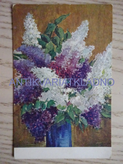 ŠEŘÍK, VÁZA, 1943, ZÁTIŠÍ