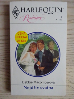 NEJDŘÍV SVATBA, DEBBIE MACOMBEROVÁ, **an