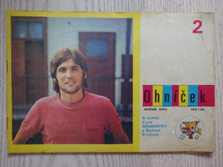 OHNÍČEK 2/1973, KOMIKS, NEPRAKTA, SEKORA, BURIAN