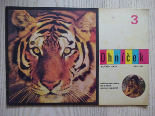 OHNÍČEK 3/1973, KOMIKS, NEPRAKTA, SEKORA, BURIAN
