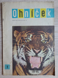 OHNÍČEK 7/1968, KOMIKS, NEPRAKTA, SEKORA, BURIAN