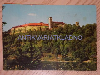 BÍTOV, HRAD, VRANOVSKÁ PŘEHRADA, OKRES ZNOJMO, 1989