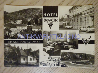 BÍLOVICE NAD SVITAVOU, HOTEL ŠEVČÍK, 1976, OKRES BRNO-VENKOV