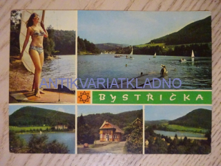 BYSTŘIČKA, BESKYDY, PŘEHRADA, OKRES VSETÍN
