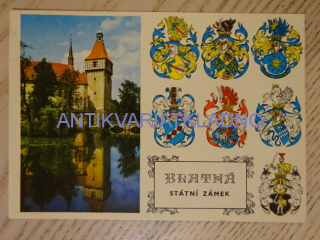 BLATNÁ, ZÁMEK, 1976, OKRES STRAKONICE