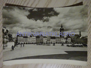 ČESKÉ BUDĚJOVICE, ŽIŽKOVO NÁMĚSTÍ