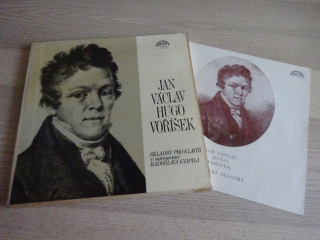 JAN VÁCLAV HUGO VOŘÍŠEK, SKLADBY PRO KLAVÍR, RADOSLAV KVAPIL, 4 X LP