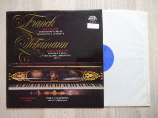 CÉSAR FRANCK, ROBERT SCHUMANN, ČESKÁ FILHARMONIE, LP