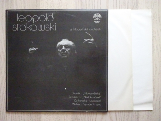 LEOPOLD STOKOWSKI, DVOŘÁK, SCHUBERT, ČAJKOVSKIJ, WEBER, LOUSKÁČEK, NOVOSVĚTSKÁ, AJ. LP