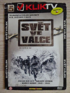 SVĚT VE VÁLCE 5, DVD FILM DOKUMENT VÁLKA