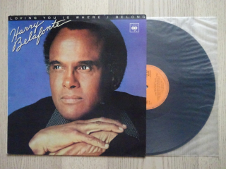 HARRY BELAFONTE, LOVING YOU IS WHERE I BELONG, LP