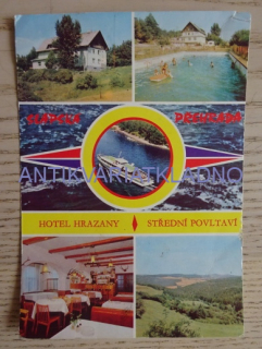 HRAZANY, HOTEL, STŘEDNÍ POVLTAVÍ, OKRES PÍSEK
