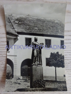 HUSINEC, POMNÍK JANA HUSA, 1960, OKRES PRACHATICE