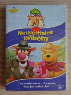 NEUVĚŘITELNÉ PŘÍBĚHY, VELKÁ KNIHA MEDVÍDKA PÚ, MEDVÍDEK PÚ, DVD FILM