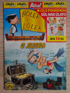 BOLEK A LOLEK U JEZERA + CD S POHÁDKOU SŮL NAD ZLATO,, DVD FILM