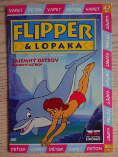 FLIPPER A LOPAKA, TAJEMNÝ OSTROV, DVD FILM 