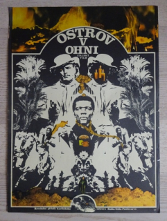OSTROV  V OHNI, PLAKÁT
