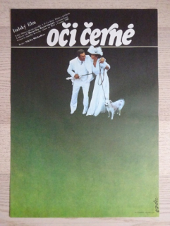 OČI ČERNÉ, PLAKÁT