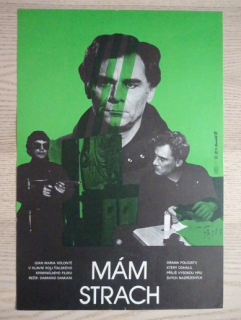 MÁM STRACH, FILM IT, R: DAMIANI, H: MARIA, PL: ZAVADIL, PLAKÁT 912
