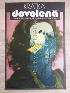 KRÁTKÁ DOVOLENÁ, FILM IIT, R: DE SICA, H: BOLKAN, PL: VACA, PLAKÁT 851
