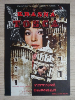 KRÁSNÁ TOSCA, PLAKÁT