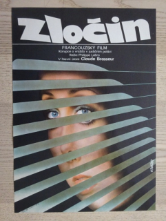 ZLOČIN, FILM FR, R: LABRO, H: BRASSEUR, PL: WEBER, PLAKÁT 464