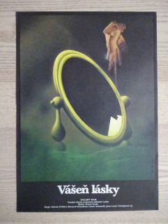 VÁŠEŇ LÁSKY, FILM IT, R: SCOLA, H: GIRAUDEAU, ANTONELLI, PL: VLACH, PLAKÁT 364