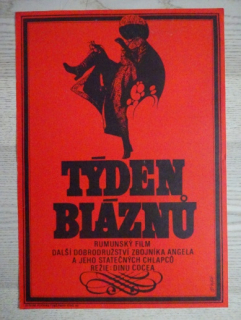 TÝDEN BLÁZNŮ, FILM RUM, R: COCEA, PL: VLACH, PLAKÁT 331