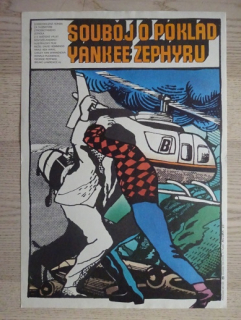 SOUBOJ O POKLAD YANKEE ZEPHYRU, PLAKÁT