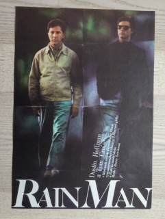 RAINMAN, FILM USA, R: LEVINSON, H: HOFFMAN, CRUISE, PLAKÁT 162