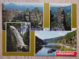 HŘENSKO, ČESKOSASKÉ ŠVÝCARSKO, OKRES DĚČÍN