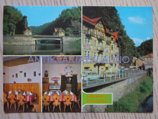 HŘENSKO, ČESKOSASKÉ ŠVÝCARSKO, HOTEL LABE, OKRES DĚČÍN