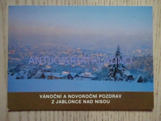 JABLONEC NAD NISOU, VÁNOČNÍ POZDRAV