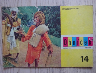 OHNÍČEK 14/1970, KOMIKS, NEPRAKTA, SEKORA, BURIAN