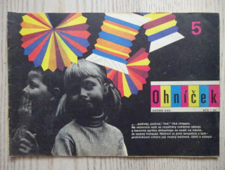 OHNÍČEK 5/1971, KOMIKS, NEPRAKTA, SEKORA, BURIAN