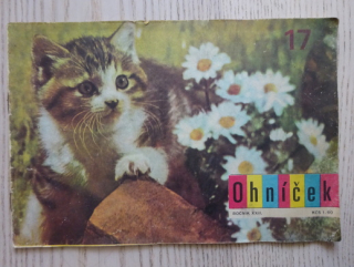 OHNÍČEK 17/1972, KOMIKS, NEPRAKTA, SEKORA, BURIAN