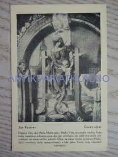 KŘÍŽ, JEŽÍŠ, ČESKÝ OLTÁŘ, JAN KASTNER, NÁBOŽENSTVÍ