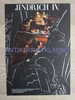 JINDŘICH IV., FILM IT, R: BELLOCCHIO, H: MASTROIANNI, CARDINALE, PLAKÁT 117